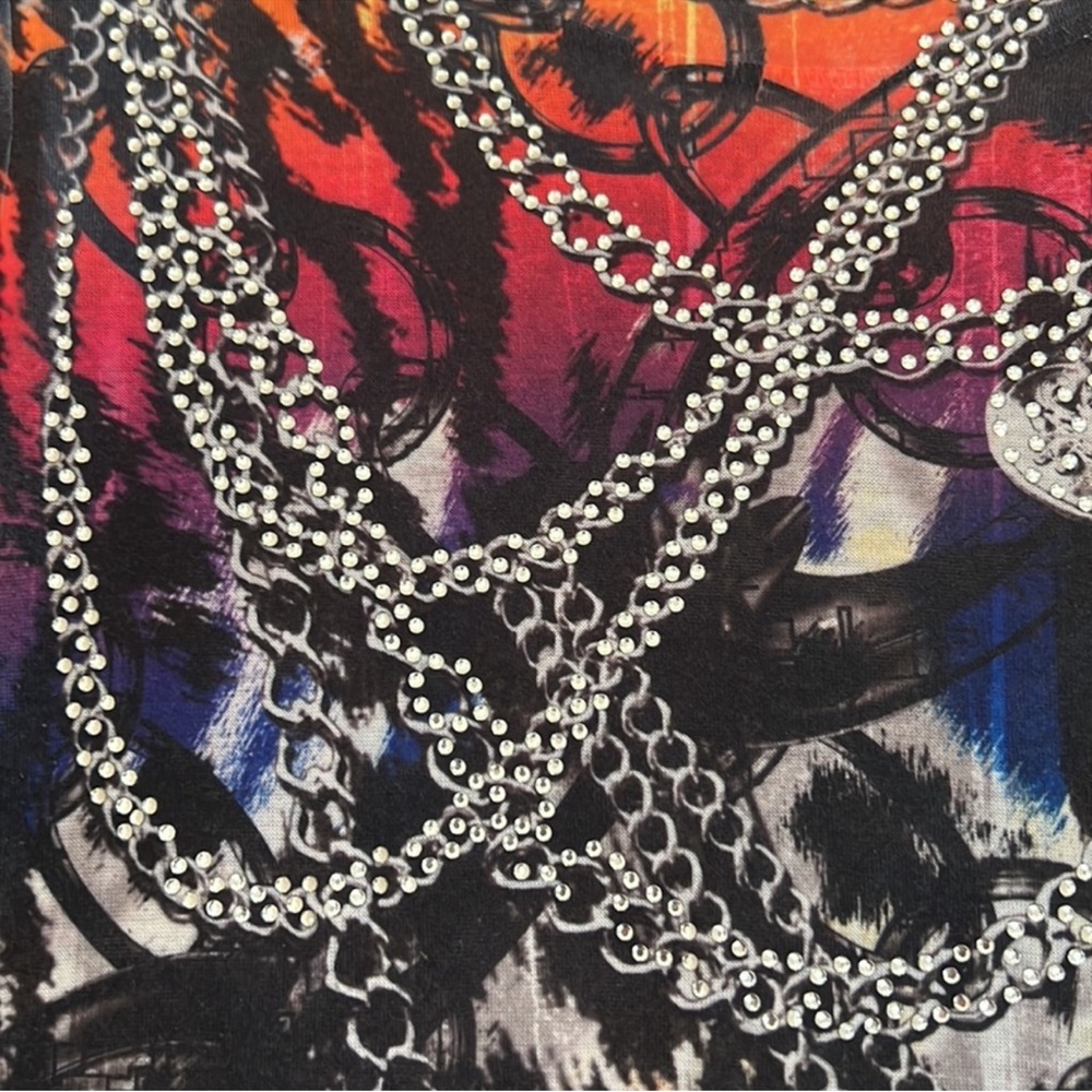 Cache Women's Multicolor Graphic Top - image 7